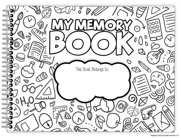 End of Year Memory Book