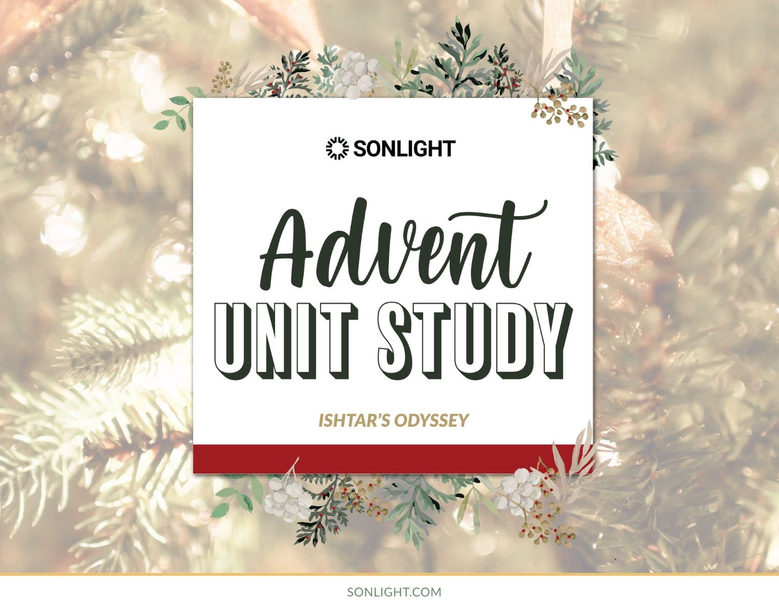 Advent Unit Studies