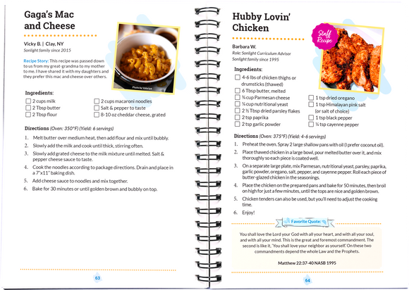 Well-Read & Well-Fed: Recipes from the Sonlight Community