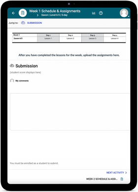 Saxon Math 6/5 - Online Schedule