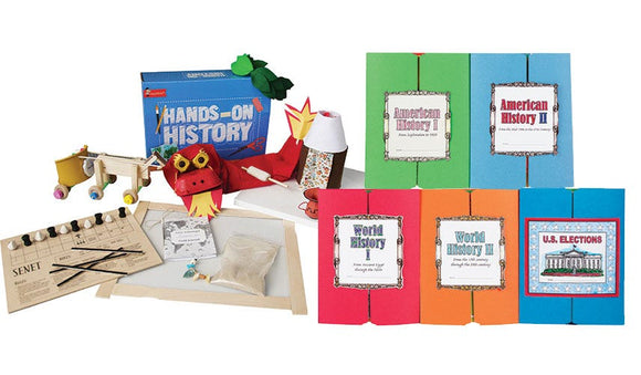 Hands-On HistoryBring learning to life with hands-on history projects and lap books. Ideal for kinesthetic learners!
