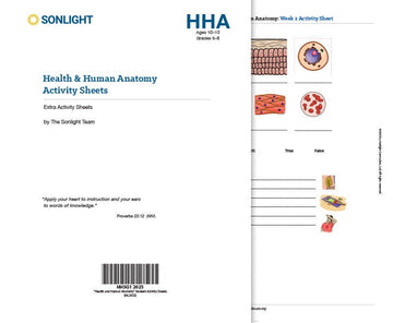 Extra Health & Human Anatomy Student Activity Sheets | 5-Day