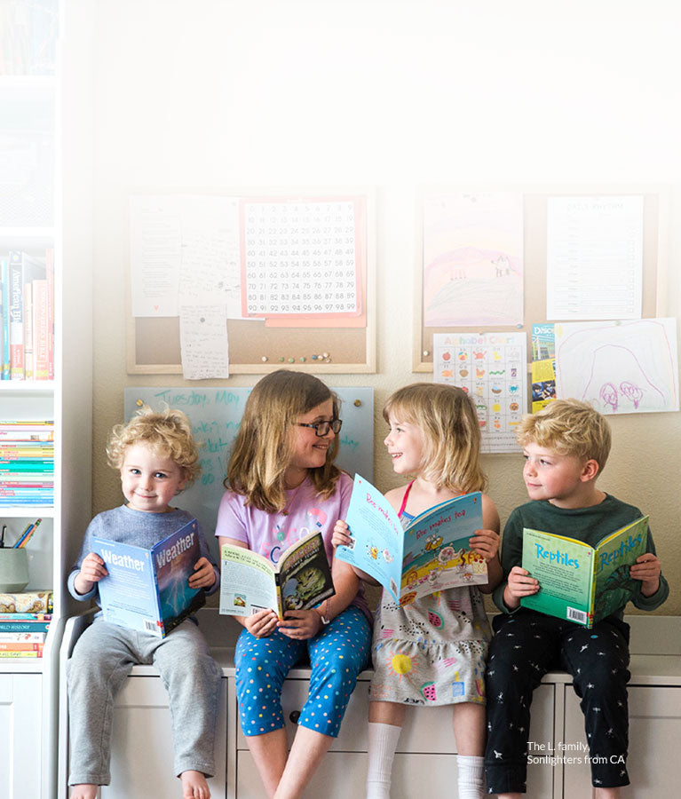 Complete, Literature-Based Christian Homeschool Curriculum You're Guaranteed to Love.