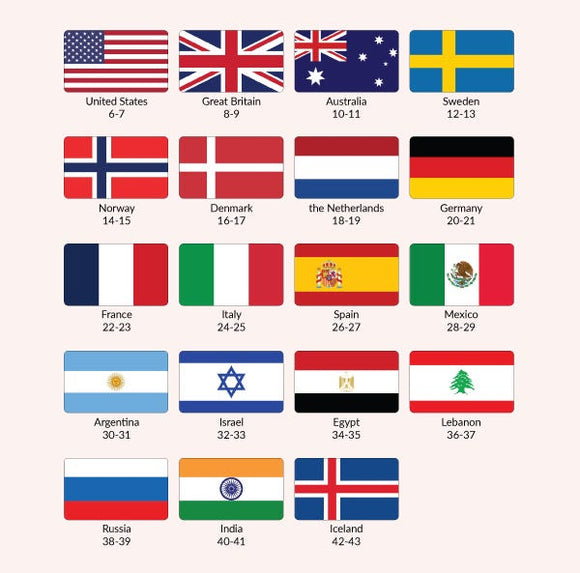 Inside book images flag