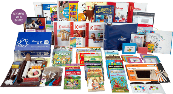All-Subjects Package K - Kindergarten Homeschool Curriculum