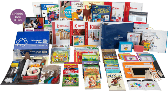 All-Subjects Package K - Kindergarten Homeschool Curriculum