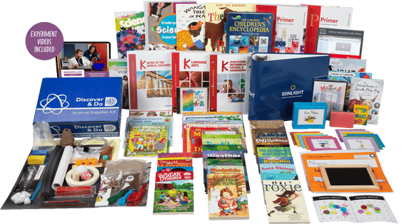 All-Subjects Package K - Kindergarten Homeschool Curriculum