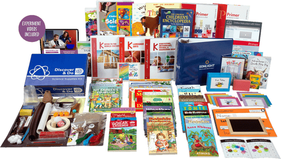 All-Subjects Package K - Kindergarten Homeschool Curriculum