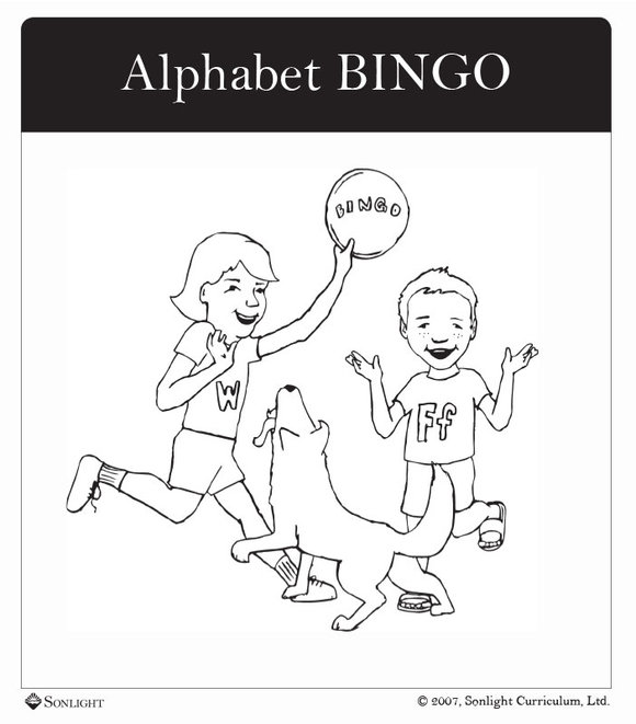 Alphabet Sounds BINGO Cards