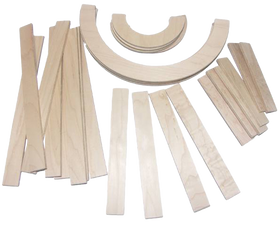 Capital Letter Wood Pieces