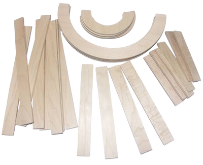 Capital Letter Wood Pieces