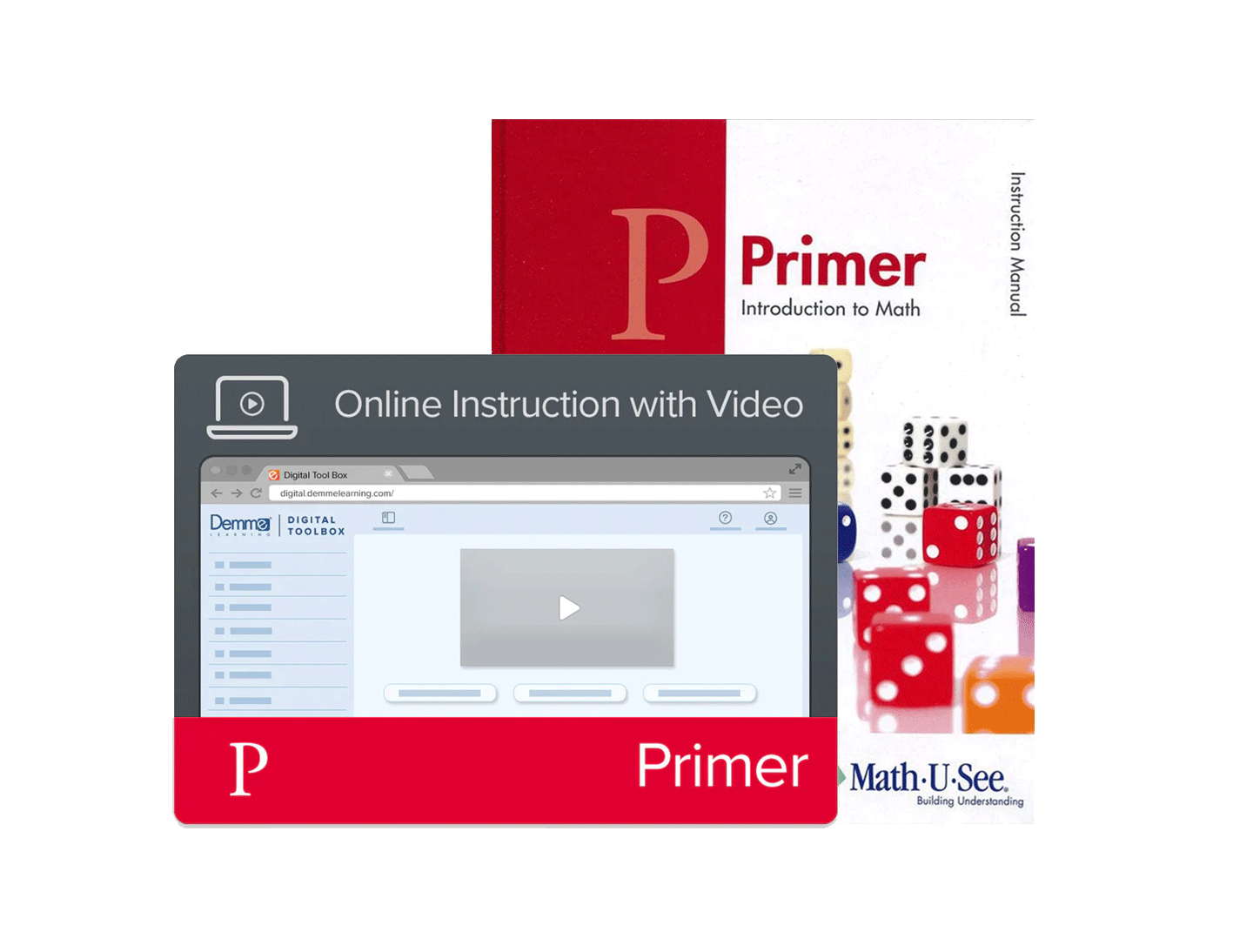 Math-U-See Primer Instruction Manual + Online Instruction with Video