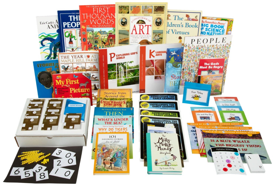 Pre-Kindergarten Package - Christian Pre-K Homeschool Curriculum with Readers