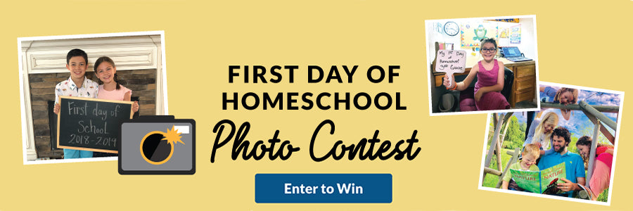 First Day of Homeschool Photo Contest