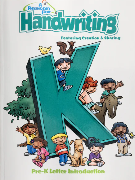 A Reason For Handwriting Pre-K Letter Introduction Student Workbook