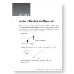 Math-U-See PreCalculusLesson 6: Angels of Elevation and Depression, & Test