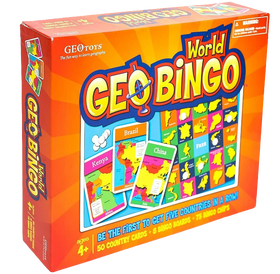 GeoBingo World Geography Board Game