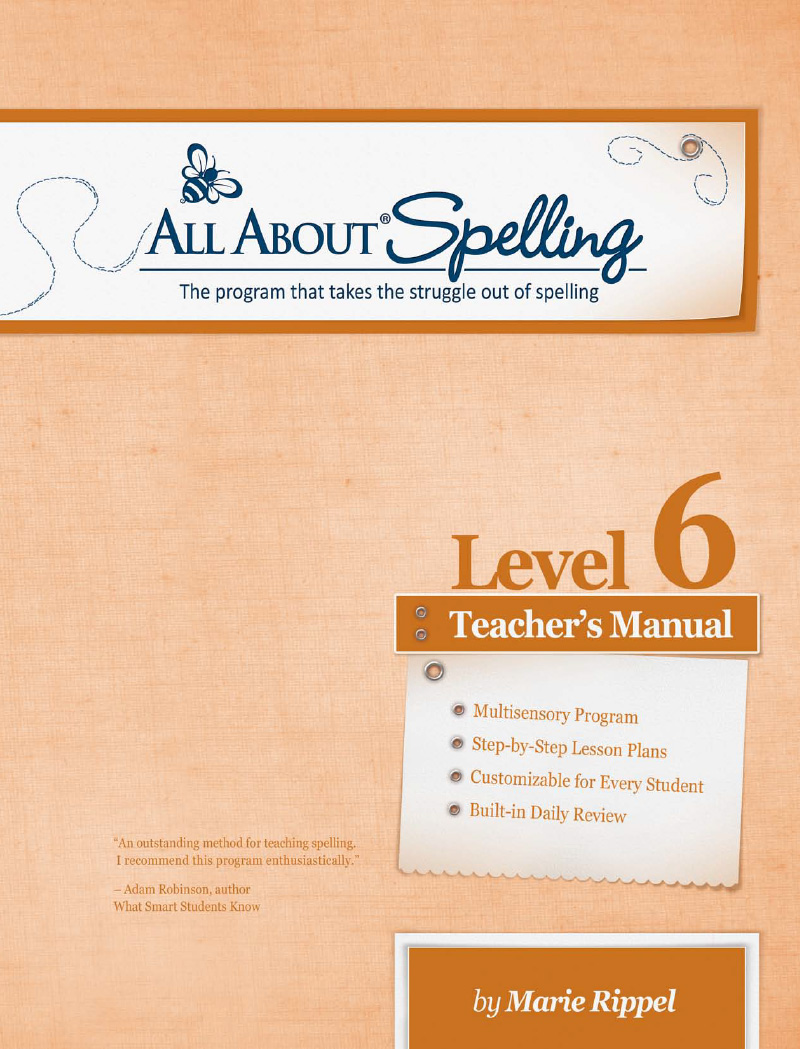 All About Spelling