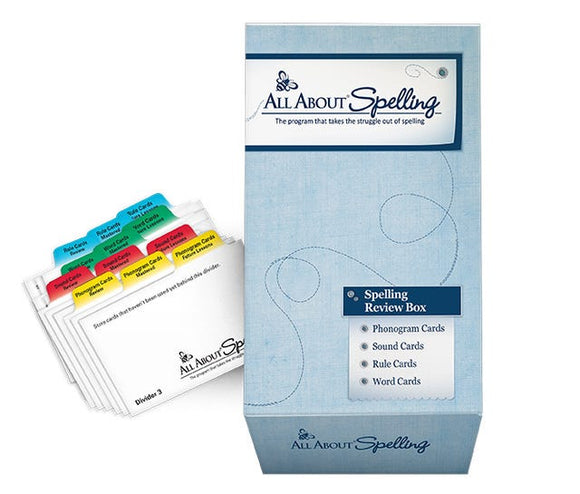 Spelling Review Box for All About Spelling
