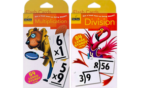 Multiplication & Division Flash Cards