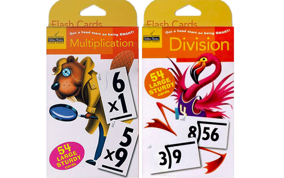 Multiplication & Division Flash Cards
