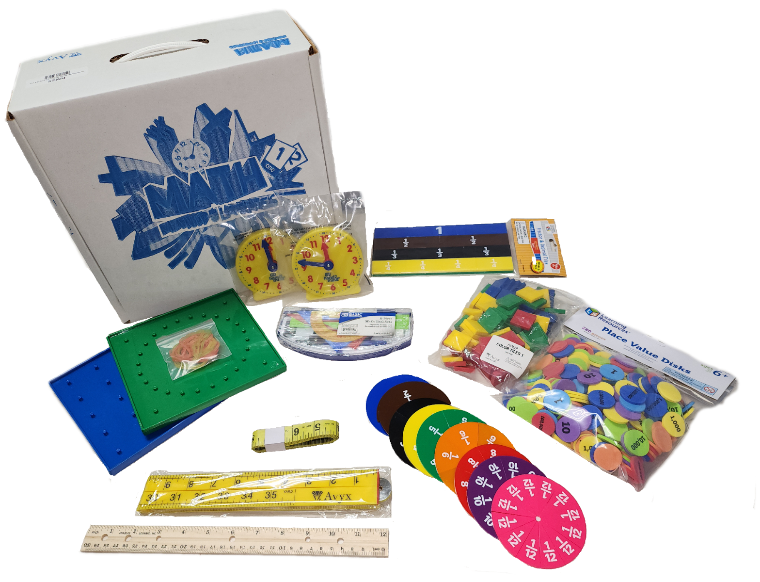 Singapore Math Manipulative 2-6 Kit