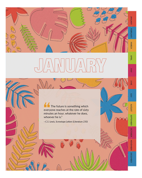 Sonlight Homeschool Planner Tab Dividers