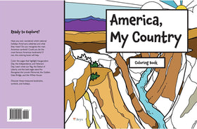America, My Country Coloring Book