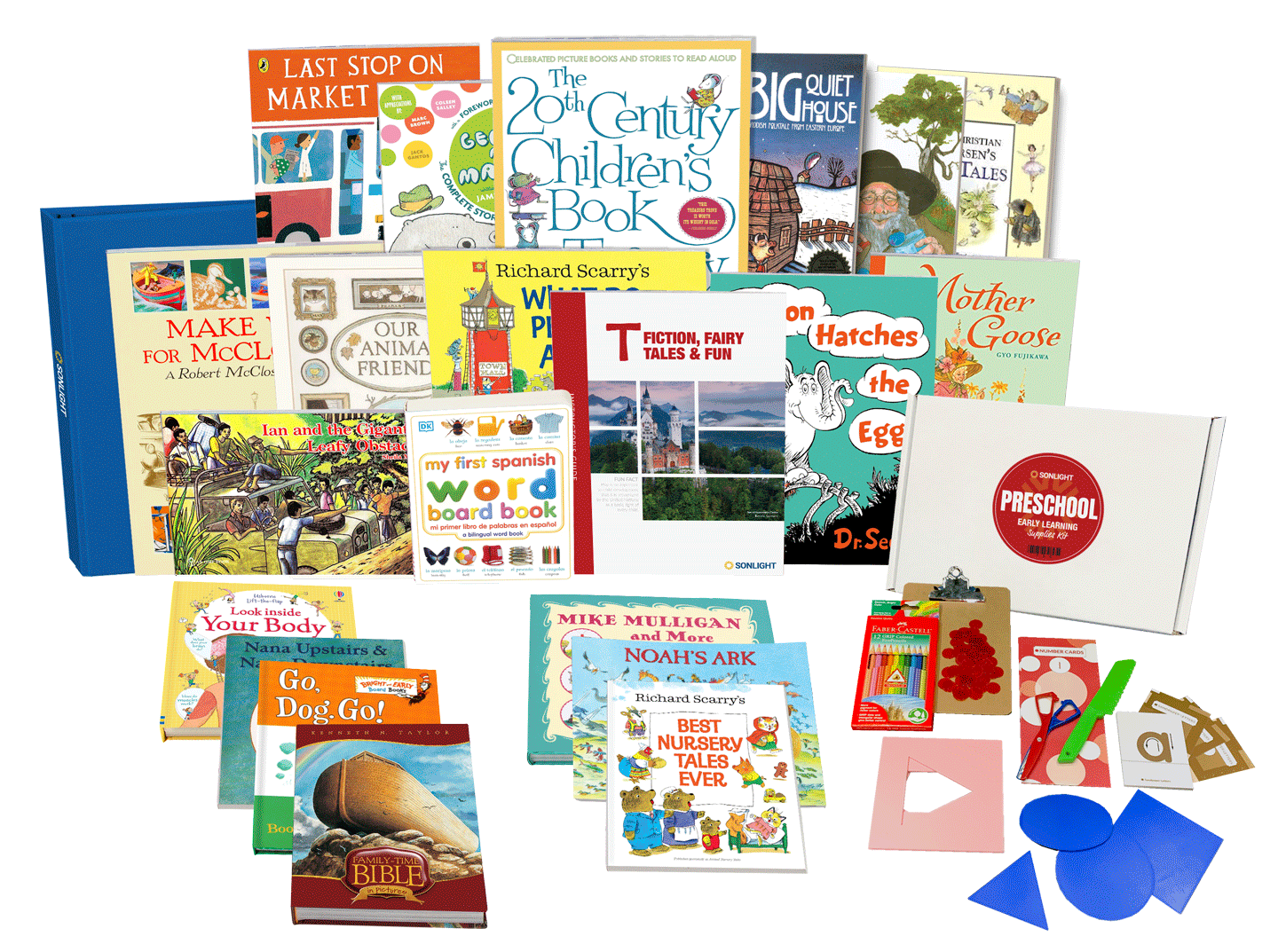 Preschool Homeschool Curriculum Package - 0