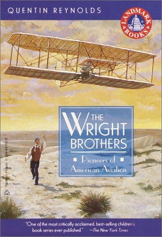 wright brothers american books pioneers aviation book kids landmark reynolds unit airplanes quentin grade printables airplane amazon series schoolhouse catholic