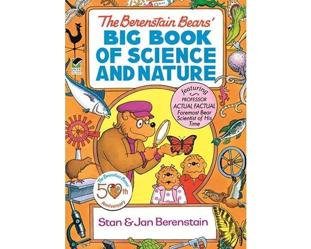 The Berenstain Bears' Big Book of Science and Nature | Science Books for  Preschoolers