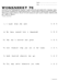 Advanced Level Student's Workbook - Worksheet 76