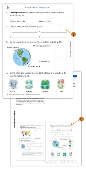 Sonlight's Hands-on Science Instructor's Guides