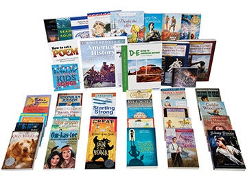 History / Bible / Literature D+E  - Intro to American History, 5th Grade Homeschool Curriculum