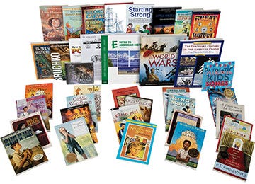 History / Bible / Literature E -  Intro to American History, Year 2 of 2, 5th Grade Homeschool Curriculum