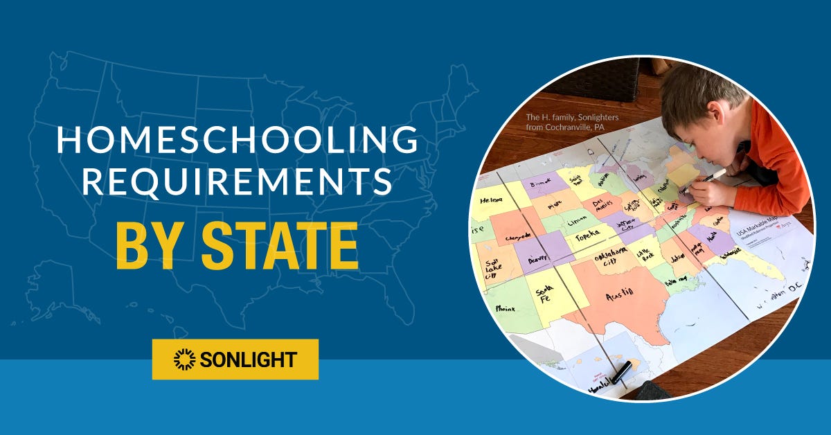 Homeschooling Requirements by State Curriculum, Graduation
