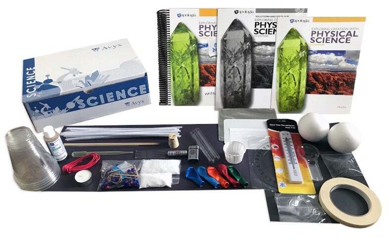 Science 150  - Apologia Physical Science  - 9th Grade Homeschool Science Curriculum