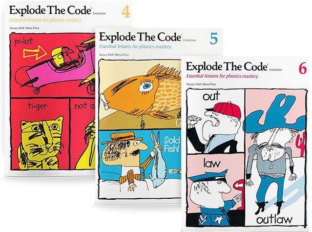 Explode the Code - Homeschool Phonics Curriculum