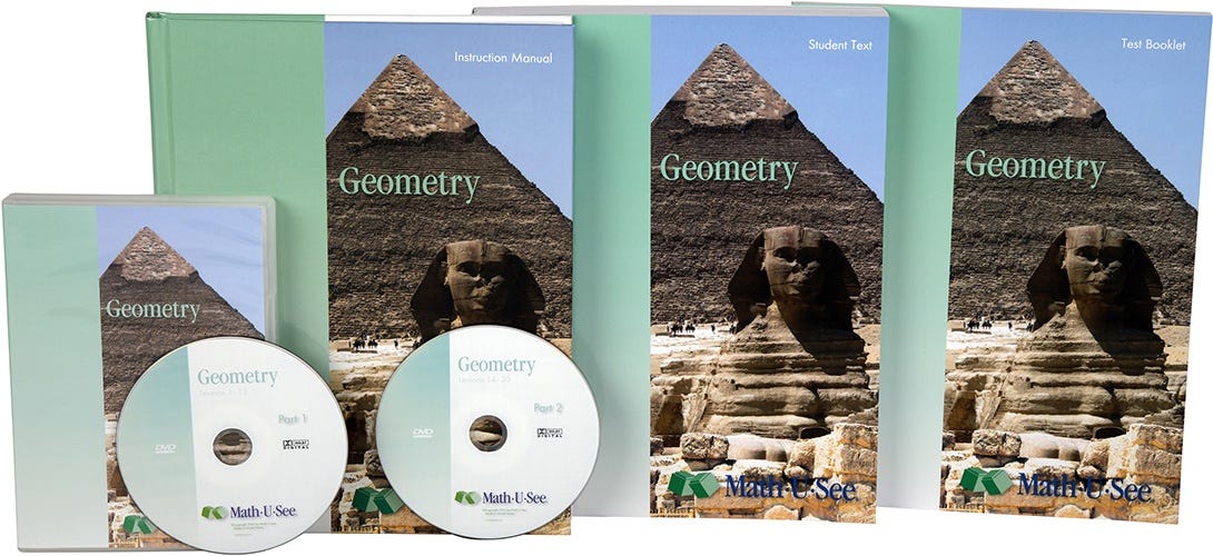Math-U-See Geometry - 9th Grade Homeschool Math Curriculum
