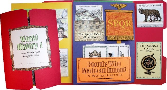World History I Lap Book