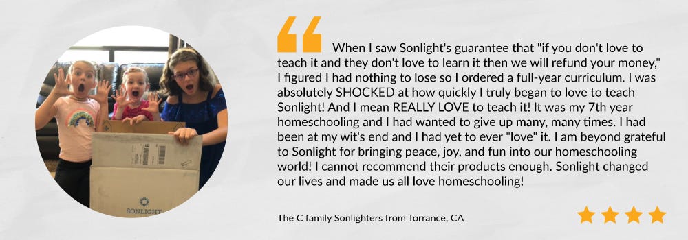 The C. Family, Sonlighters from Torrance, CA