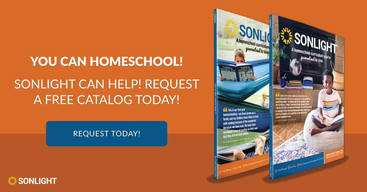 Download a free Sonlight homeschool curriculum catalog to get started homeschooling in Arizona today!