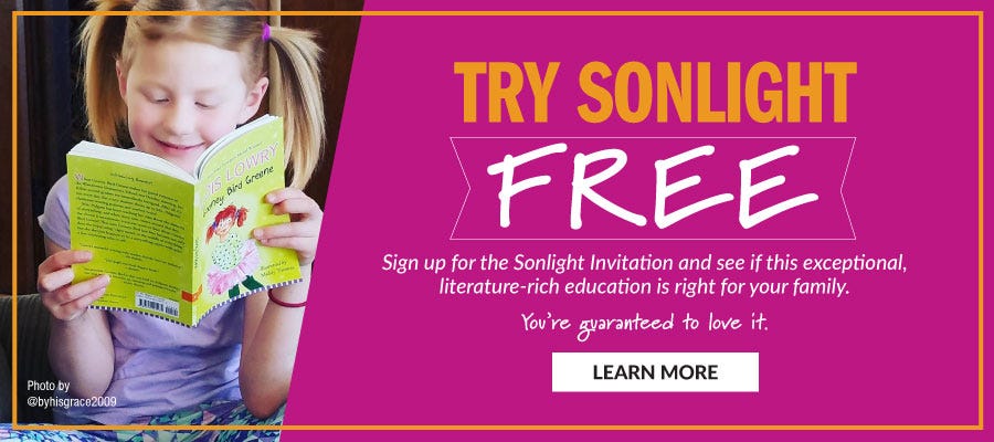 Sonlight Invitation