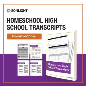 Homeschool High School Transcripts -- Free Download & Printable