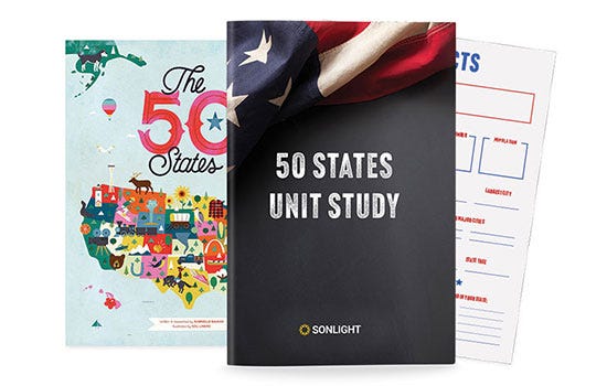 50 States Unit Study