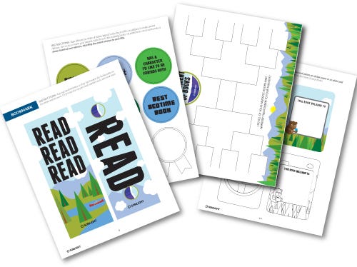 Sonlight's FREE Summer Reading Challenge Kit - Printable Reading Chart, Poster, and Activities