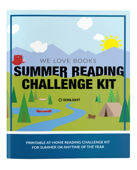 Summer Reading Challenge Kit: Free Printable At-Home Reading Kit and Summer Reading Poster for Summer or Any Time of the Year