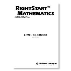 RightStart Mathematics D Worksheets