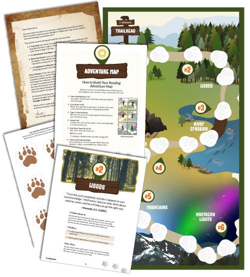 Sonlight's FREE Summer Reading Challenge Kit - Printable Reading Chart, Poster, and Activities